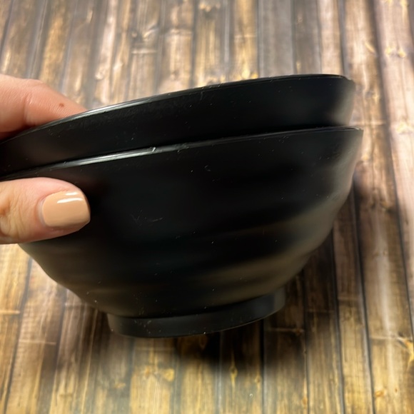 5for$10 Two 34oz Plastic Bowls Reusable Kitchen Unbreakable Soup Bowls for Kids - Picture 2 of 7